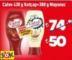 CALVE KETÇAP MAYONEZ CALVE KETÇAP MAYONEZ